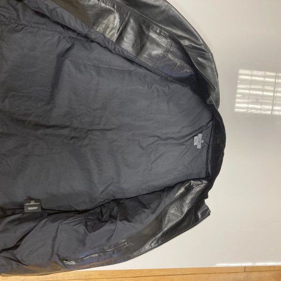 m0851 Men's Leather Jacket (new without tags) - Picture 6 of 12